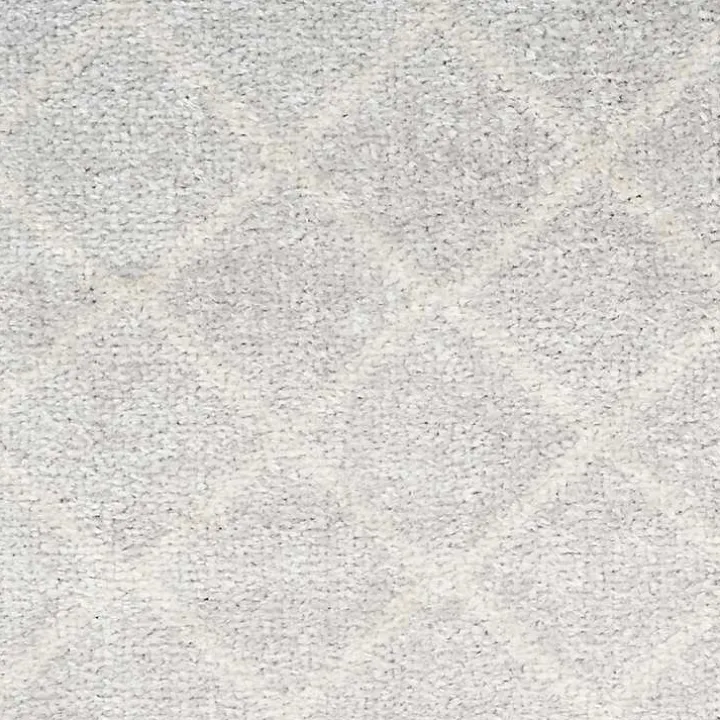 Light Gray Moroccan Washable Area Rug, 7x10
