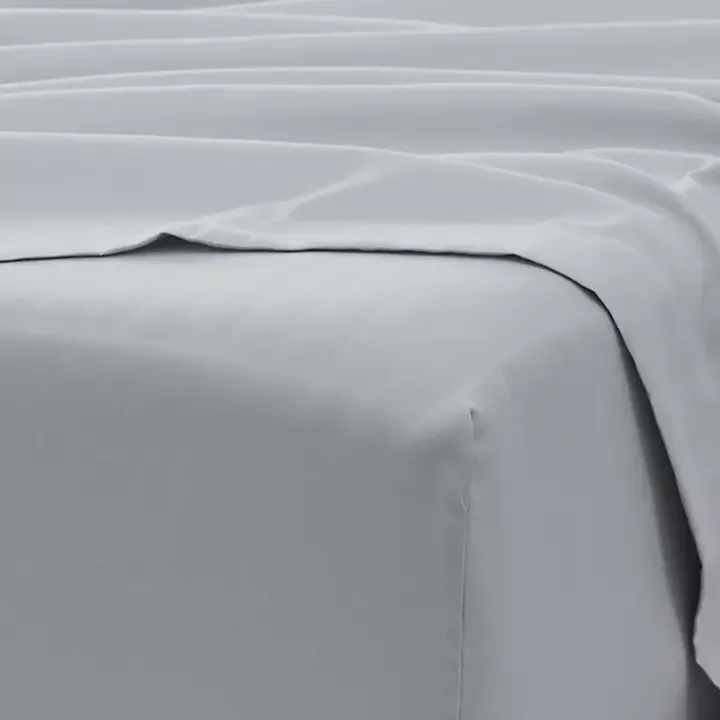 Light Gray Soft 6-pc. California King Sheet Set