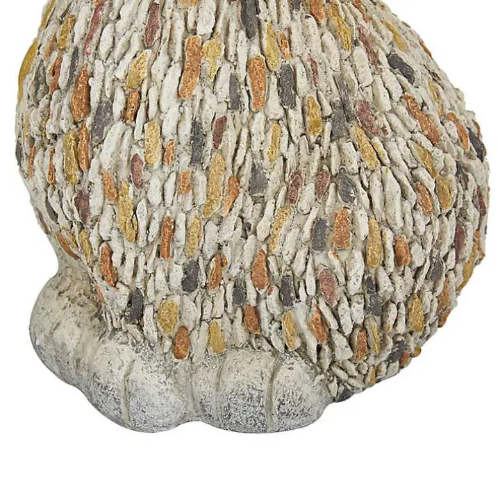 Light Gray Textured Dog Statue