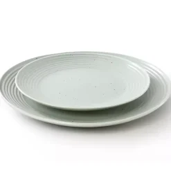 Light Green Emilia Stoneware 16-pc. Dinnerware Set