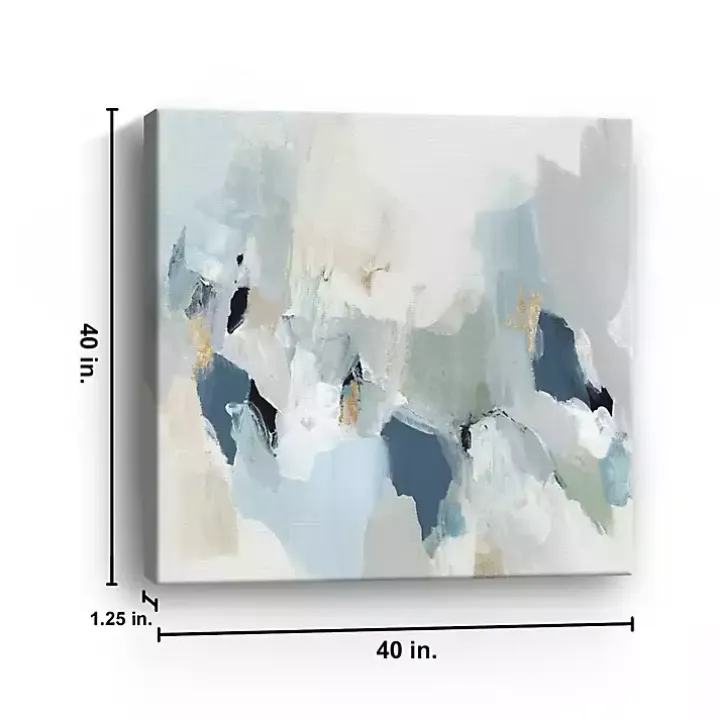 Little Talks II Giclee Canvas Art Print, 40x40 in.