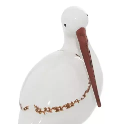 Long Beak Stoneware Bird Figurines, Set of 3