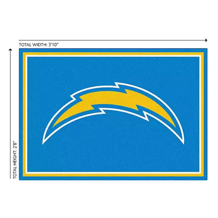Los Angeles Chargers Area Rug, 3x4