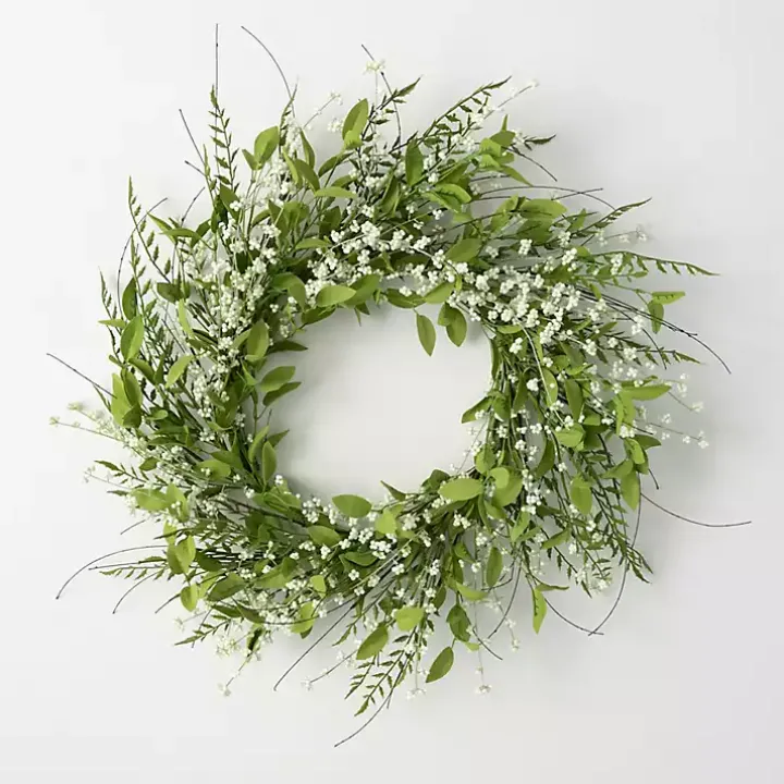 Lush Leaf and Berry Wreath