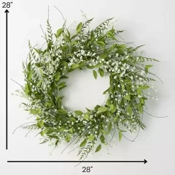 Lush Leaf and Berry Wreath