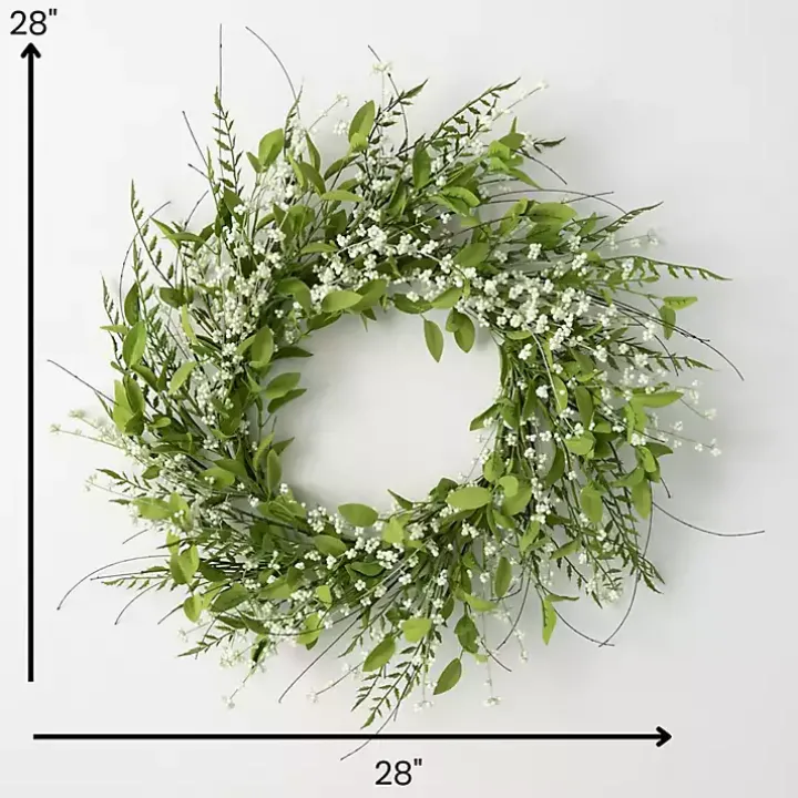 Lush Leaf and Berry Wreath