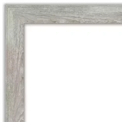 Lyndon Dove Gray Wood Framed Mirror