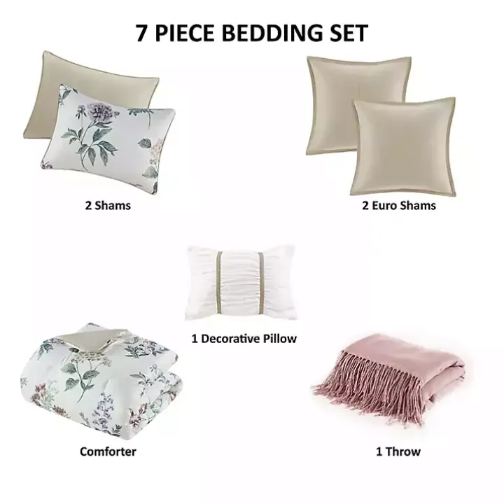 Madison Park Monah 7-pc. Full/Queen Comforter Set