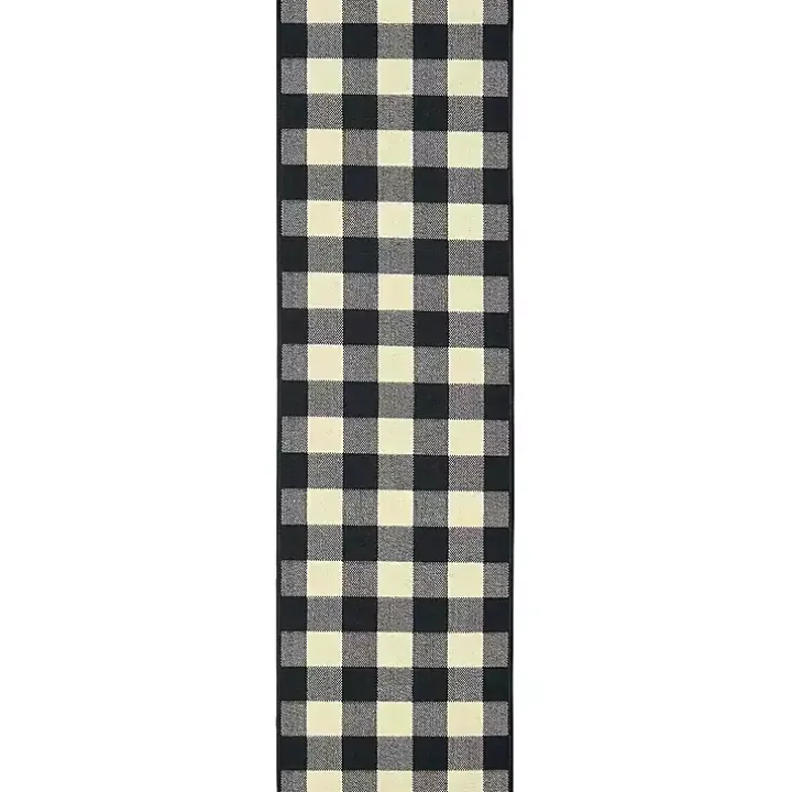 Madura Buffalo Check Outdoor Runner