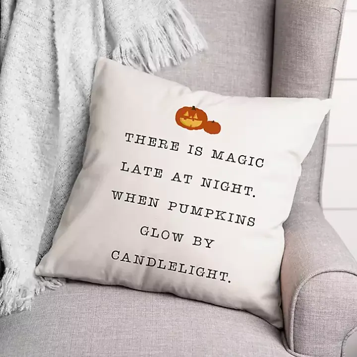 Magic at Night Throw Pillow