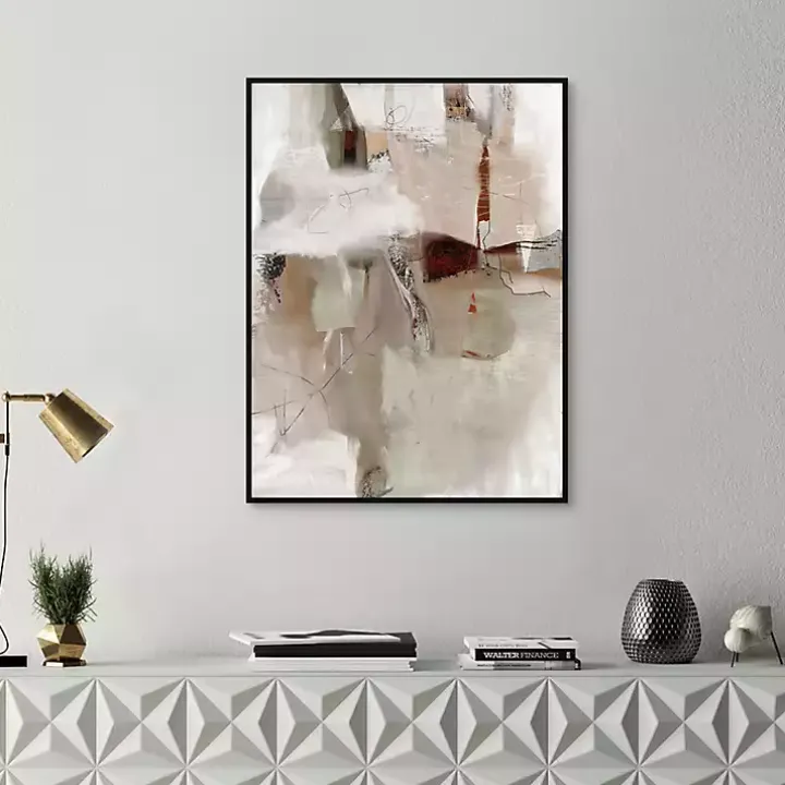 Manifestation Framed Canvas Art Print