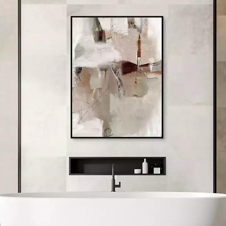 Manifestation Framed Canvas Art Print