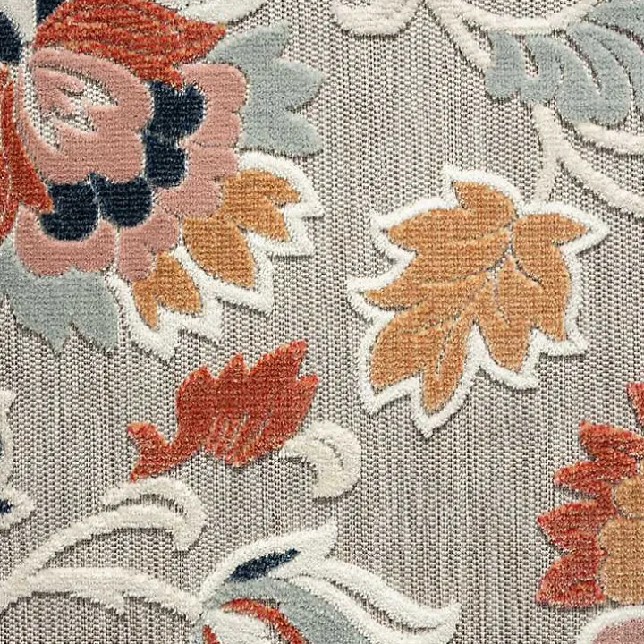Mara Floral Blossom Indoor/Outdoor Area Rug, 7x9
