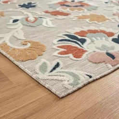 Mara Floral Blossom Indoor/Outdoor Area Rug, 7x9