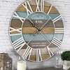 Maritime Planks Wall Clock