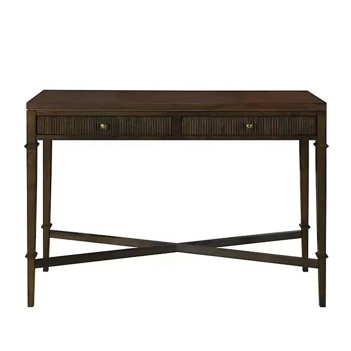 Martha Stewart Brown Console Table