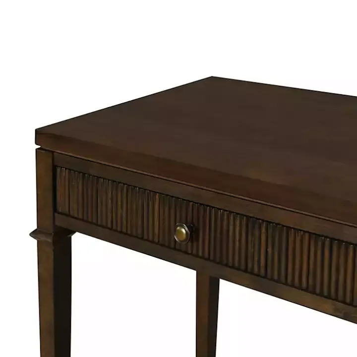 Martha Stewart Brown Console Table