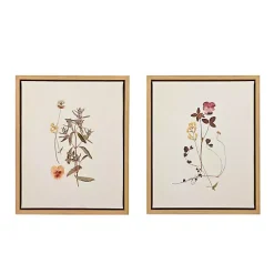 Martha Stewart French Herbarium Framed Art Set
