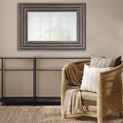 Martha Stewart Gray Naomi Wall Mirror