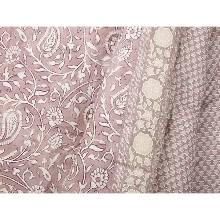 Mauve Scorro 5-pc. King Comforter Set