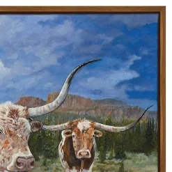 Mavericks Framed Canvas Art Print