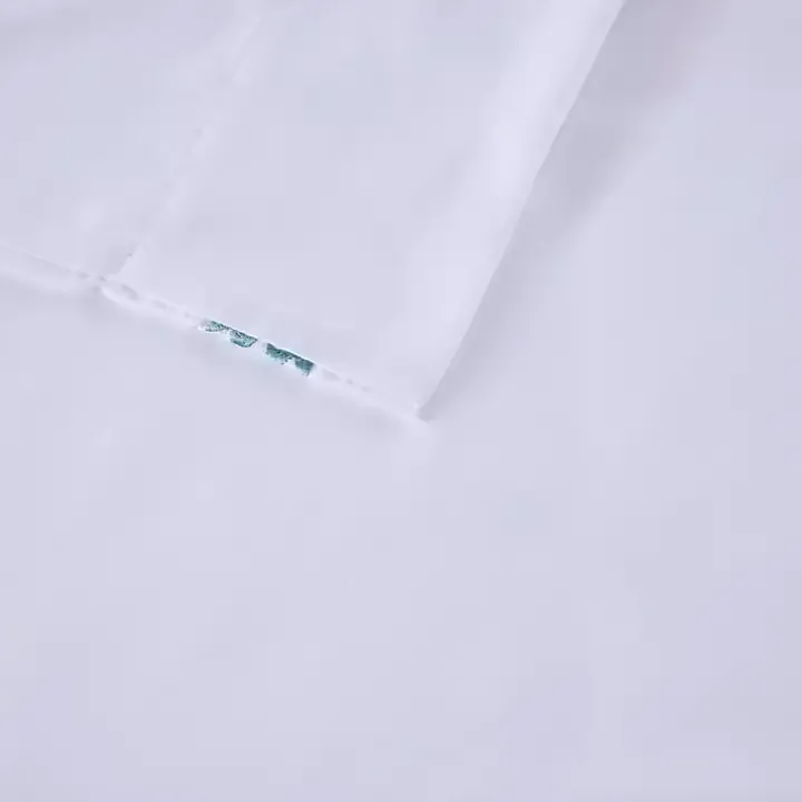 Medallion Hem Microfiber 4-pc. Full Sheet Set