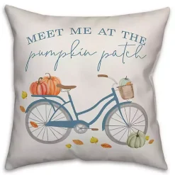 Meet Me At The Pumpkin Patch Pillow