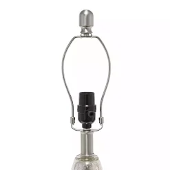 Mercury Glass Curvy Table Lamp