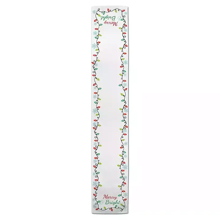 Merry and Bright with Lights Table Runner, 72 in.