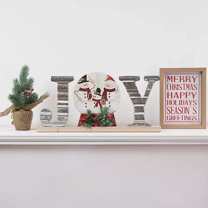 Merry Let It Snow 2-pc. Christmas Wall Plaque Set
