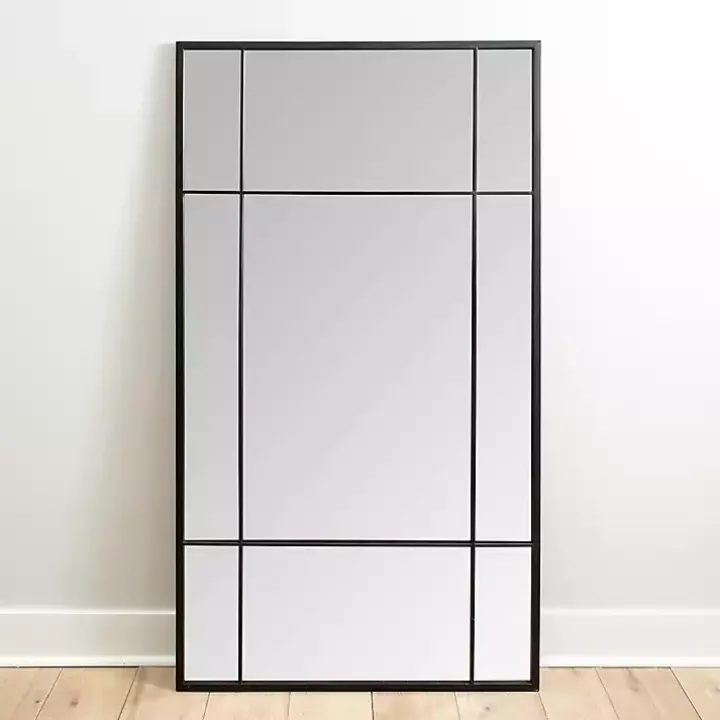Metal Paned Camden Leaner Mirror