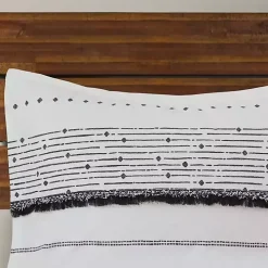 Mia White Striped 3-pc. King Comforter Set