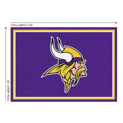 Minnesota Vikings Area Rug, 3x4