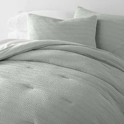 Mist Waffle Ultra-Soft 3-pc. King Comforter Set