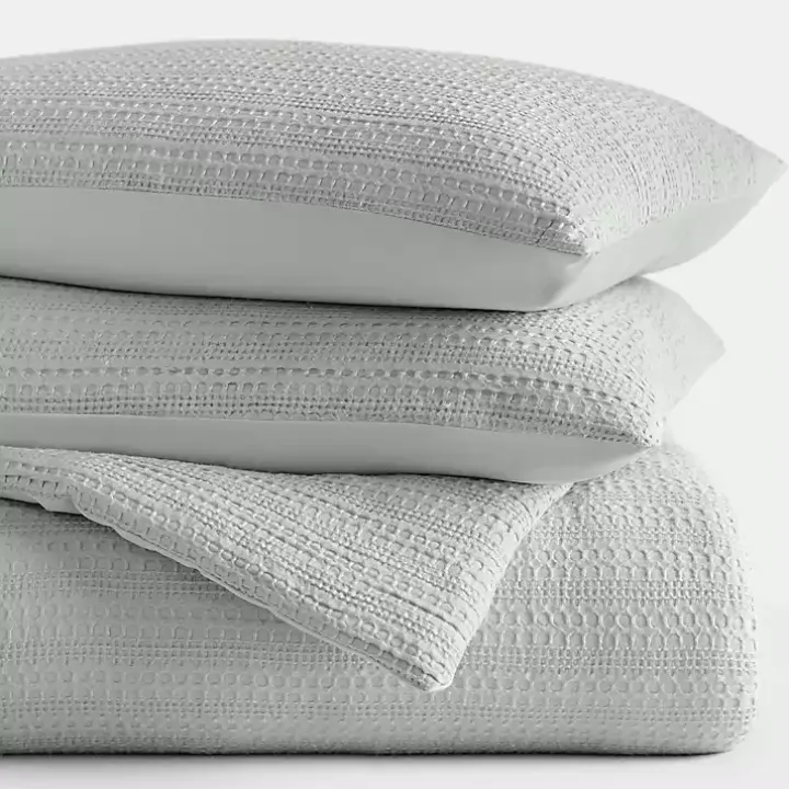 Mist Waffle Ultra-Soft 3-pc. King Comforter Set
