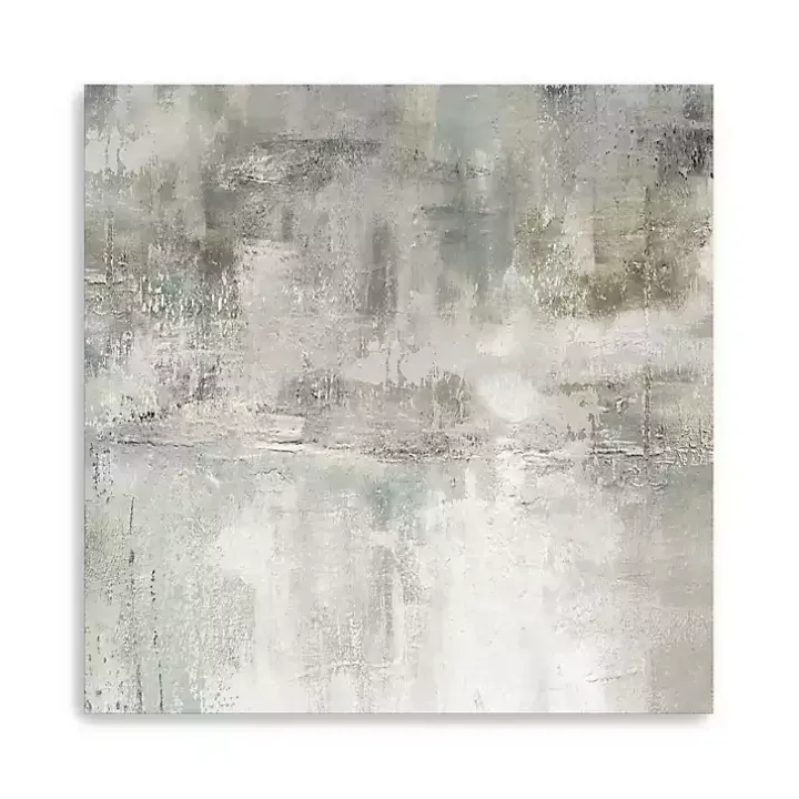 Misty Lake Giclee Canvas Art Print, 40x40 in.