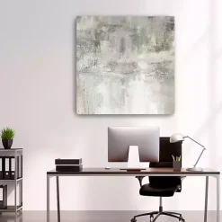 Misty Lake Giclee Canvas Art Print, 40x40 in.
