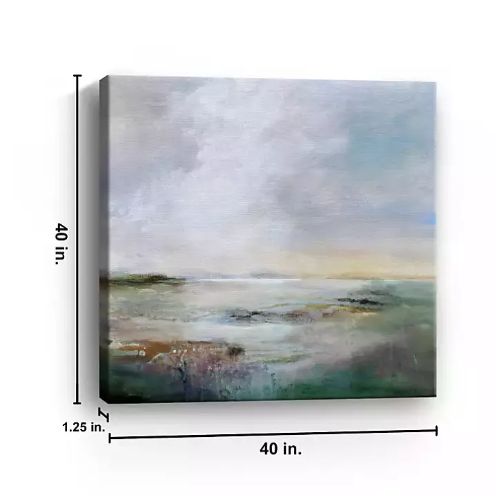 Morning Light Abstract Canvas Art Print