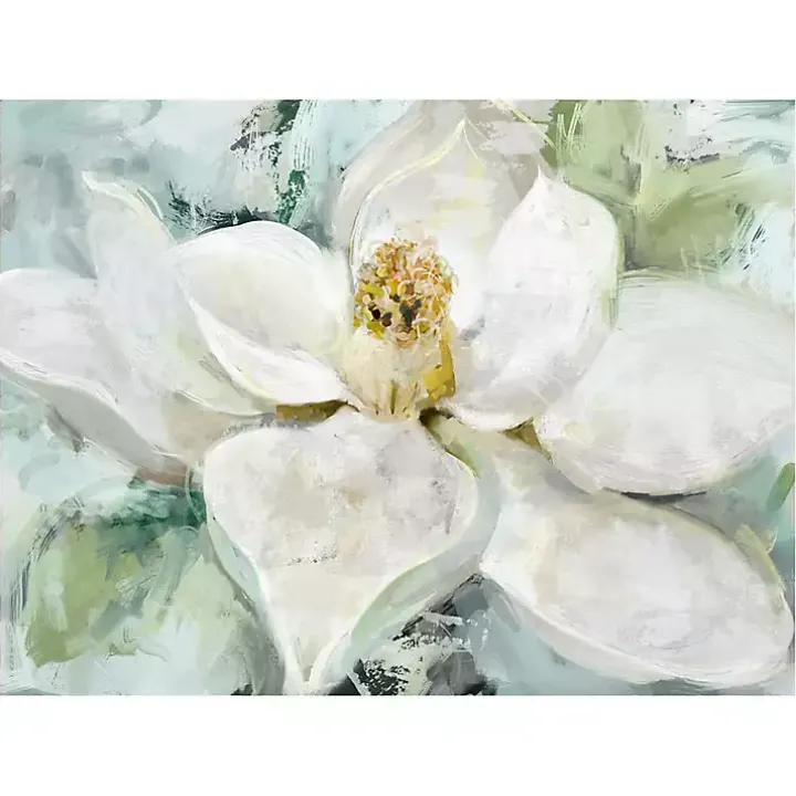 Morning Magnolia Canvas Art Print