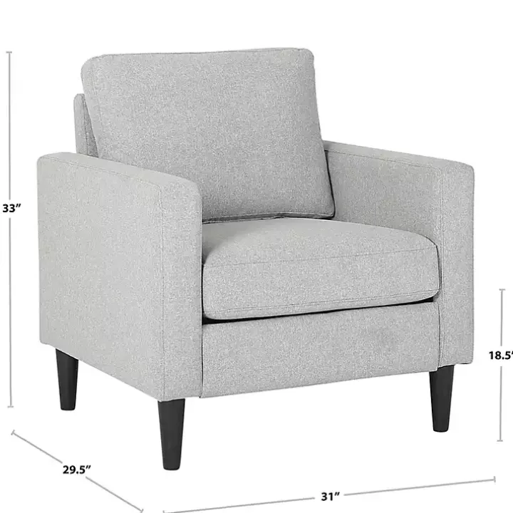 Mossy Contemporary Upholstered Accent Chair