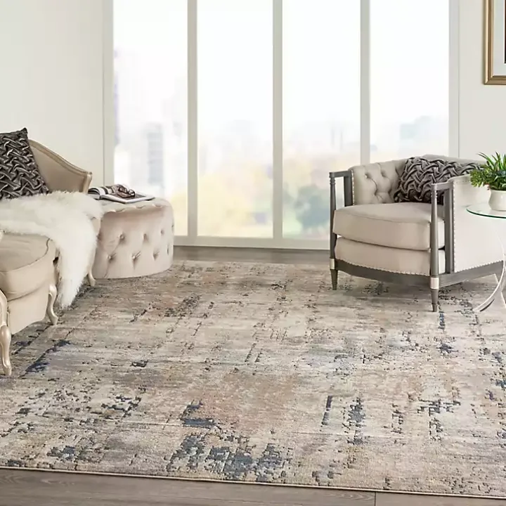 Multi Tally Textured Area Rug, 7x9