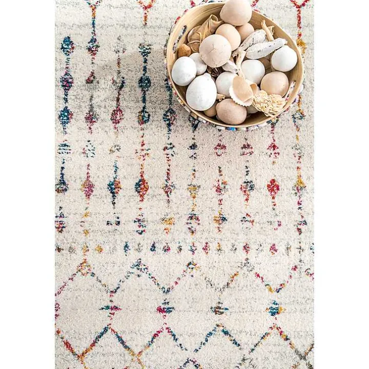 Multicolor Blythe Moroccan Area Rug, 8x10