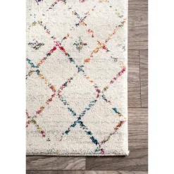 Multicolor Blythe Moroccan Area Rug, 8x10