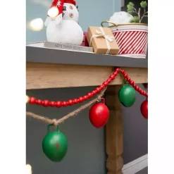 Multicolor Iron Bulb Christmas Garland
