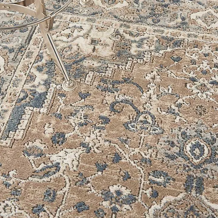 Multicolor Nadia Medallion Area Rug, 5x7