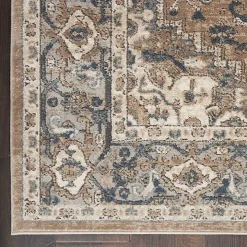 Multicolor Nadia Medallion Area Rug, 8x10