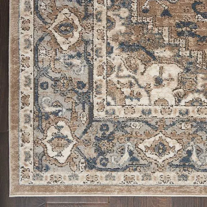 Multicolor Nadia Medallion Area Rug, 8x10