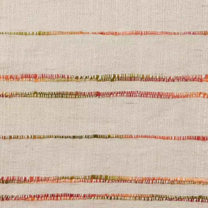 Multicolor Woven Lines Table Runner, 54 in.