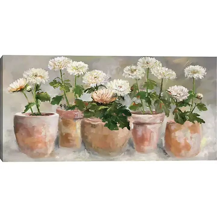 Mums the Word Canvas Art Print