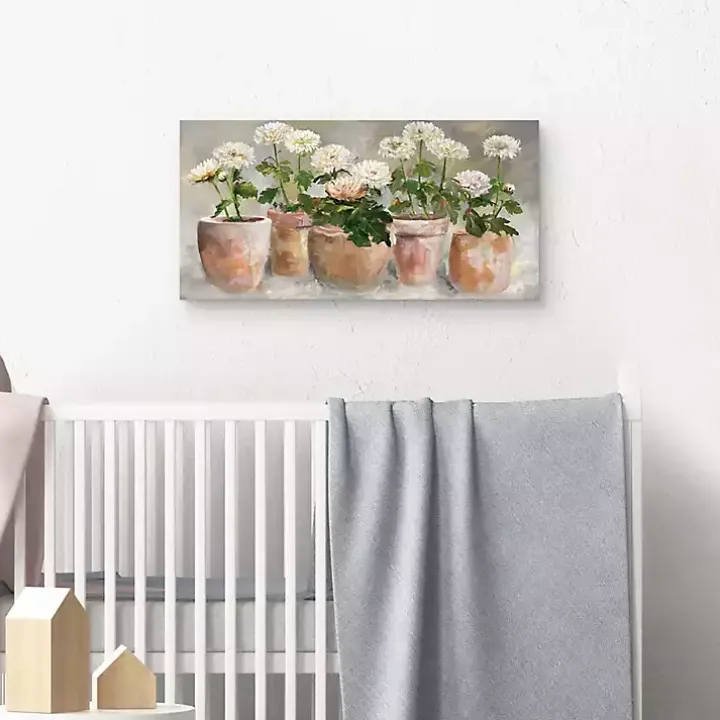 Mums the Word Canvas Art Print